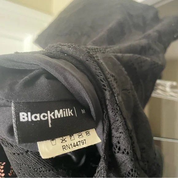 Blackmilk black lace dress size M as new - Picture 3 of 3